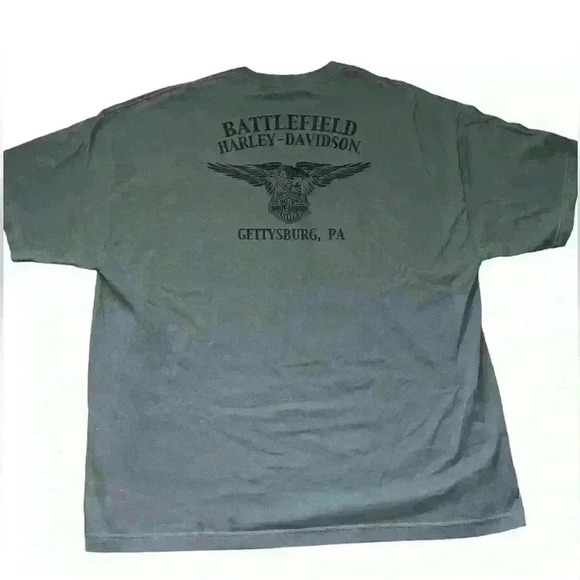 Gettysburg, PA Harley Davidson T-Shirt - Picture 3 of 5